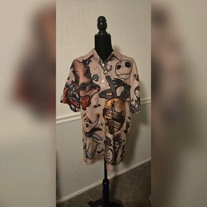 NWOT Disney Tshirt / The Nightmare Before Christmas Cream Graphic Tee